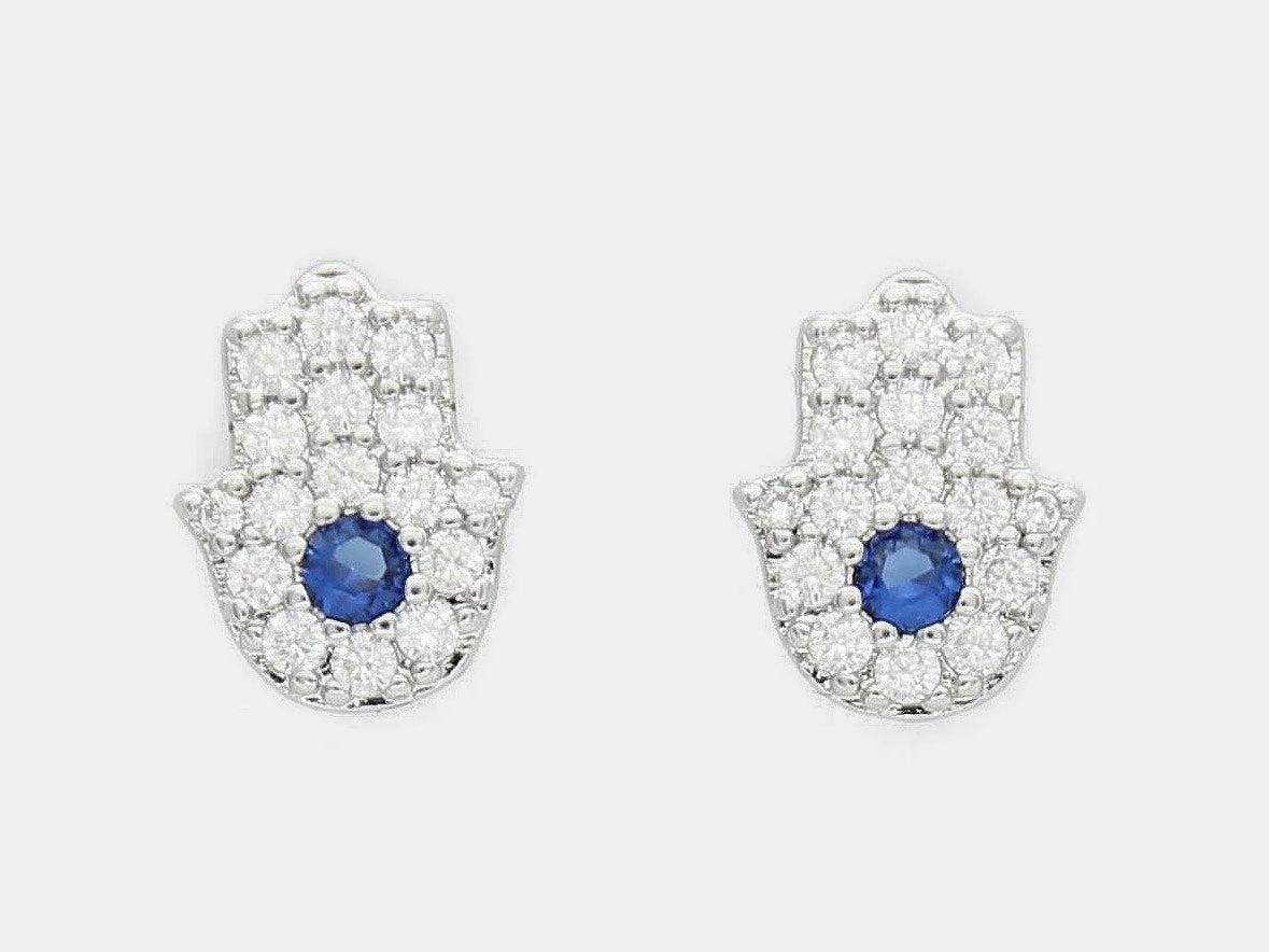 Hamsa Earrings