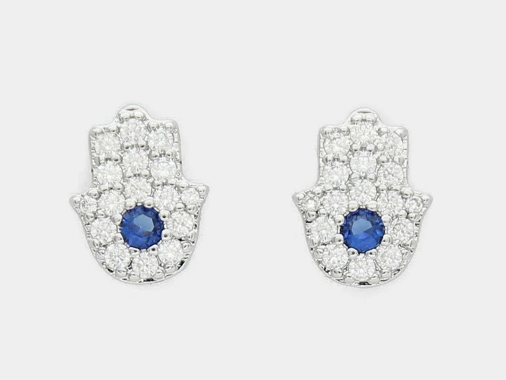 Hamsa Earrings