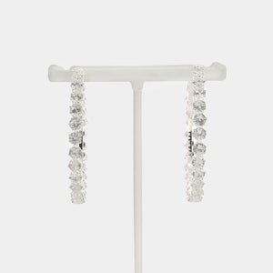 Medium CZ Hoops